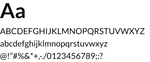 Lato font